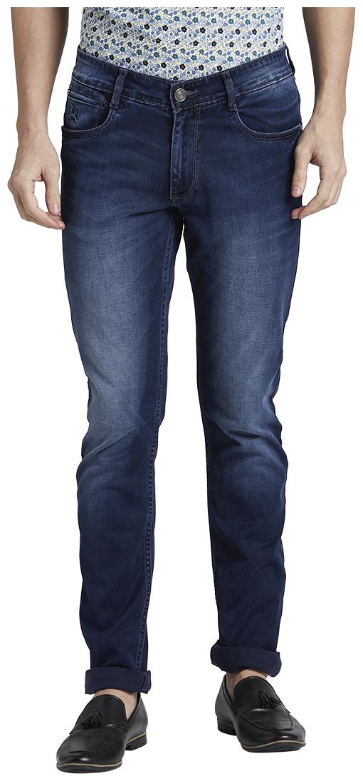 

Parx Men Navy Blue Slim Fit Jeans