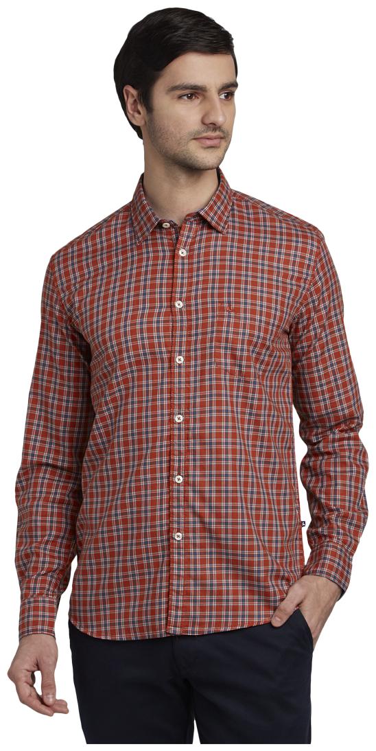 

Parx Men Multi Checked Slim Fit Casual Shirt