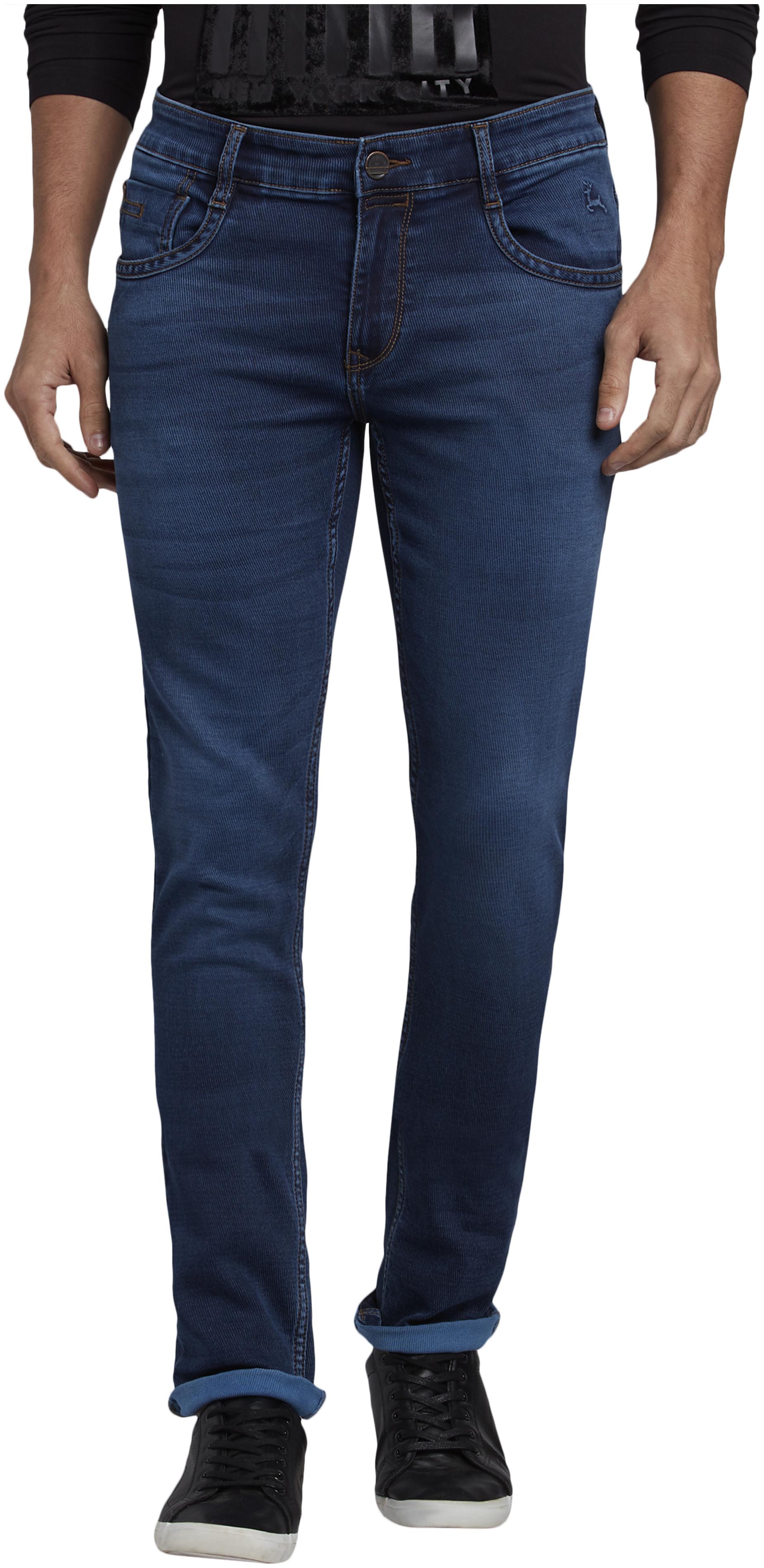 

Parx Men Blue Tapered Fit Jeans