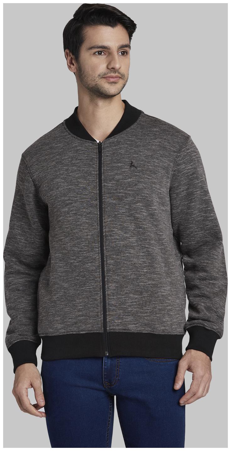 

Parx Men Round Neck Sweatshirt Grey