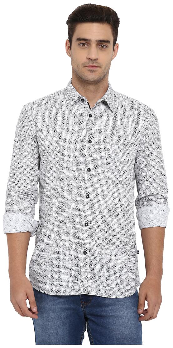 

Parx Men Multi Printed Slim Fit Casual Shirt