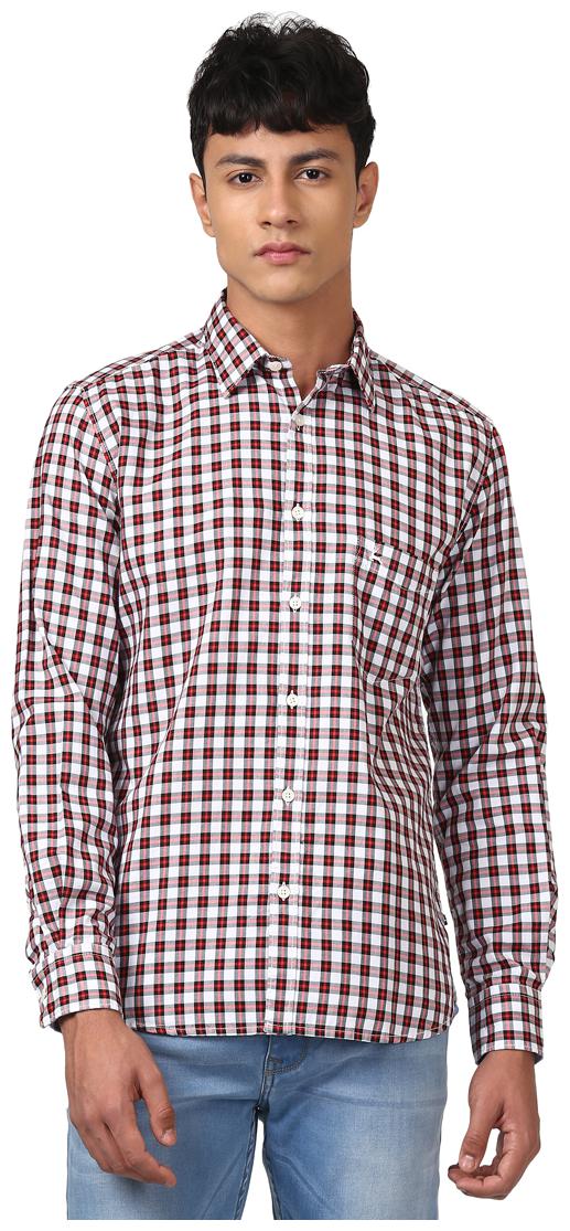 

Parx Men Multi Checked Slim Fit Casual Shirt
