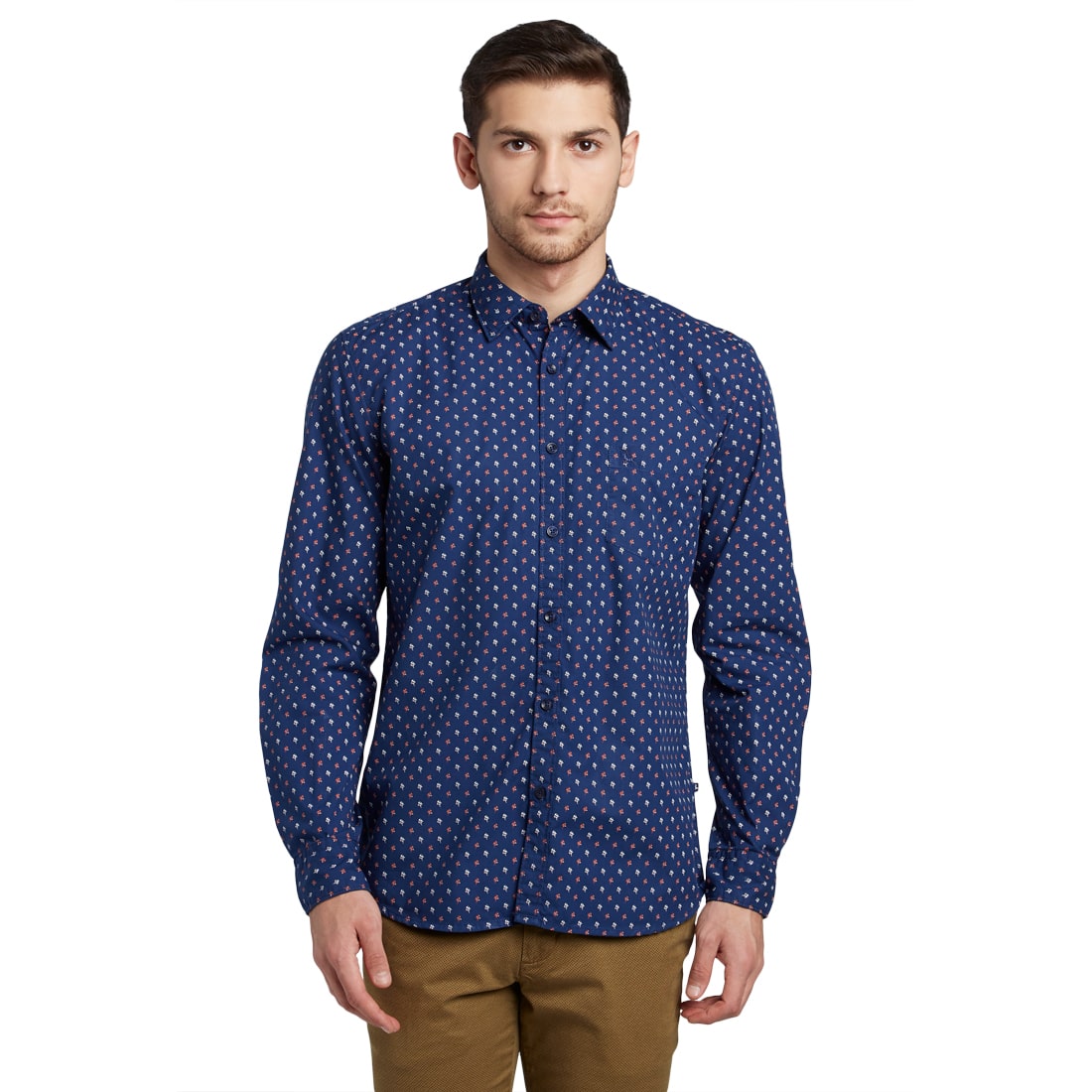 Parx Men Slim Fit Casual shirt - Blue