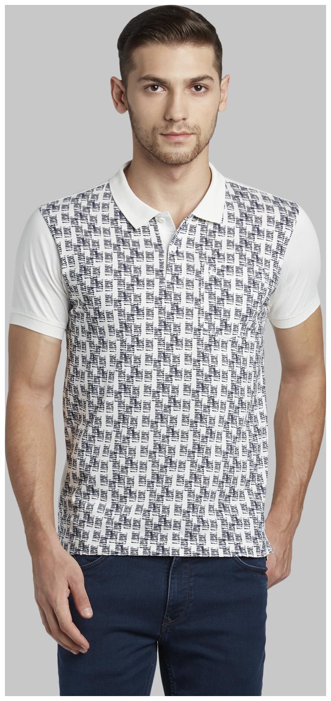 

Parx Men White Regular fit Cotton Polo collar T-Shirt - Pack Of 1
