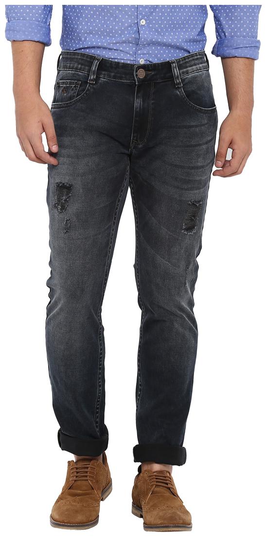 

Parx Men Grey Slim Fit Jeans