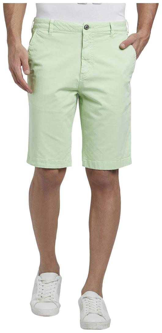 

Parx Men Green Regular Fit Regular Shorts