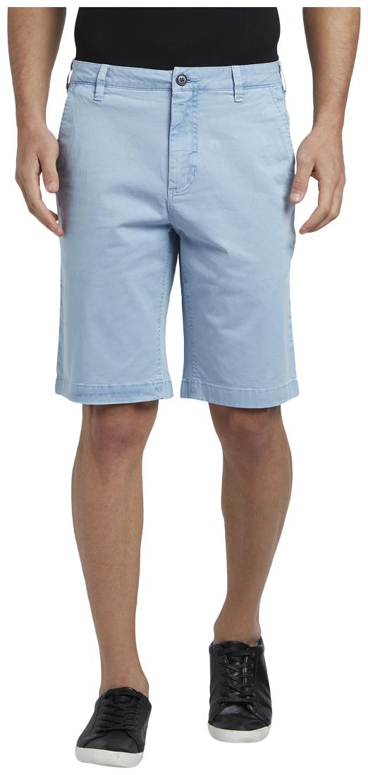 

Parx Men Blue Regular Fit Regular Shorts