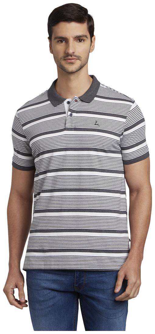 

Parx Men Multi Regular fit Cotton Polo collar T-Shirt - Pack Of 1