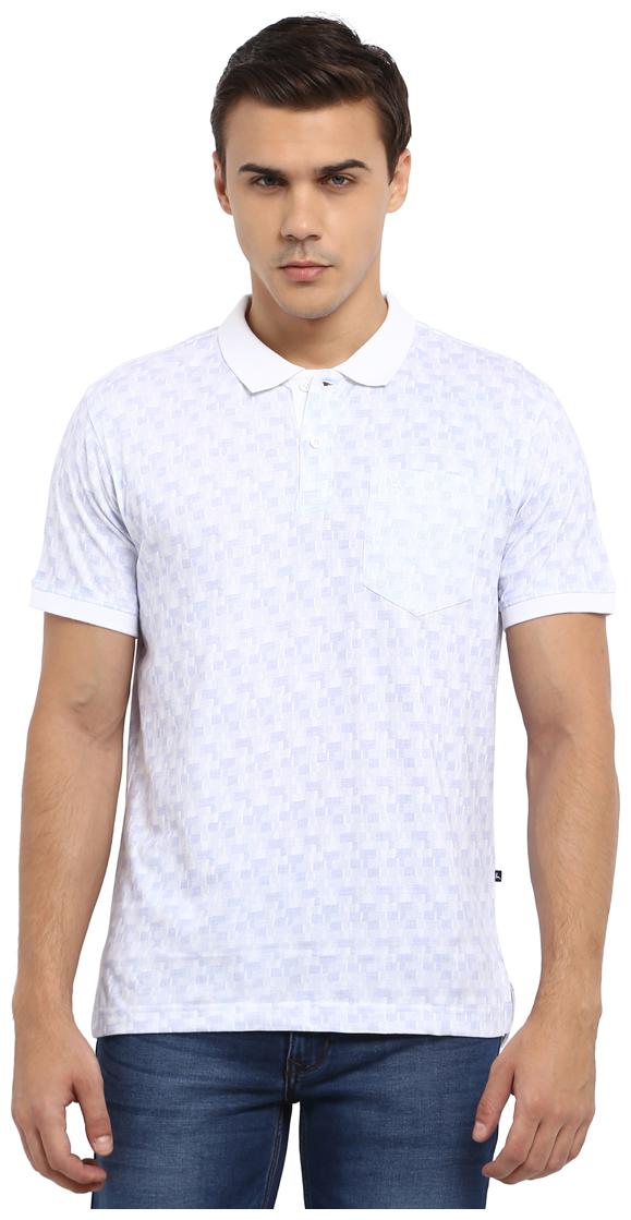 

Parx Men White Regular fit Cotton Polo collar T-Shirt - Pack Of 1