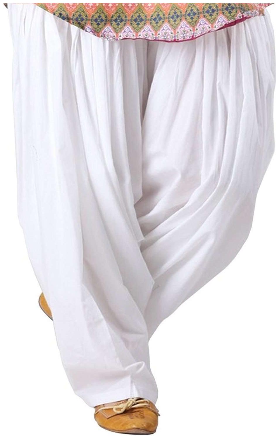 

AVINZO Cotton Salwar - White
