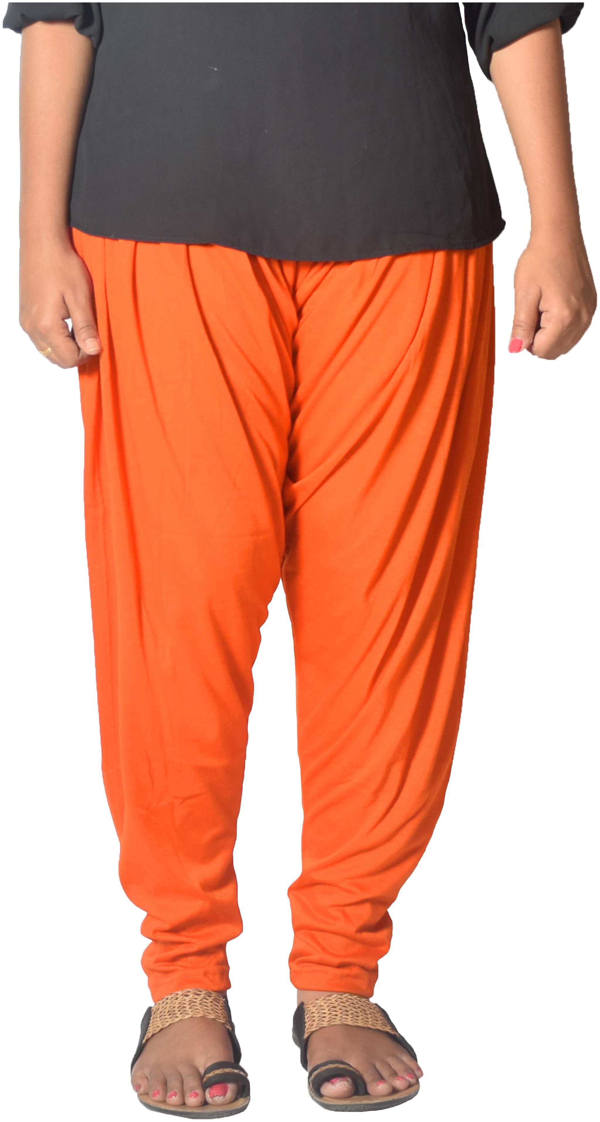 

LILLIANZ Blended Patiala - Orange