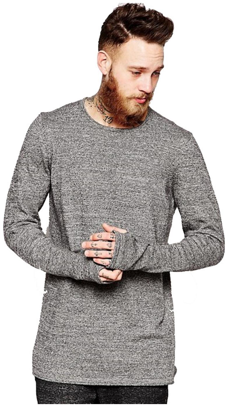 

Pause Men Grey Slim fit Cotton Blend Round neck T-Shirt - Pack Of 1