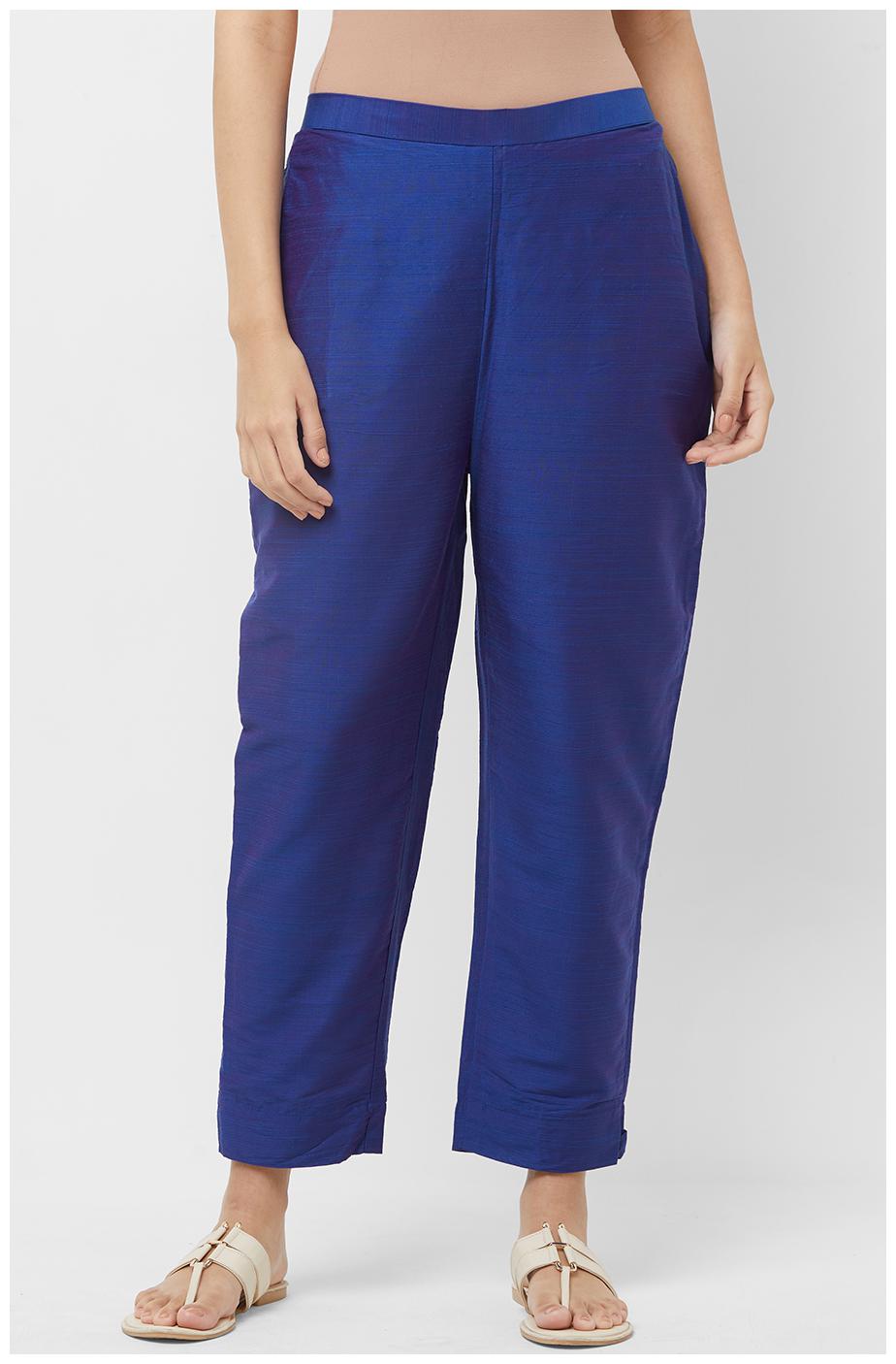 

Payal Women Blue Regular fit Regular pants