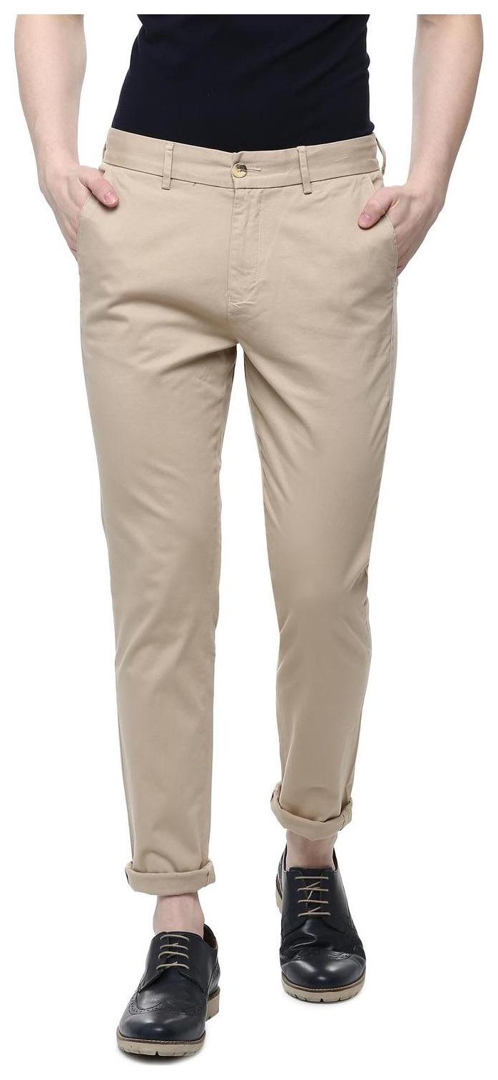 

People Beige Casual Pants