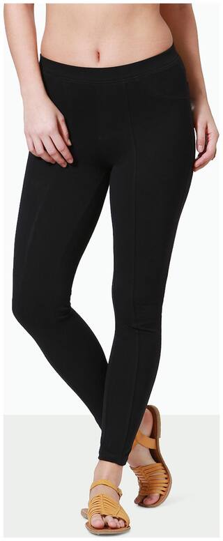 People Solid Tights - Black