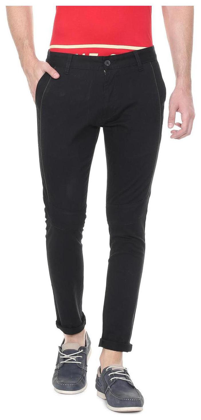 

People Black Casual Pants
