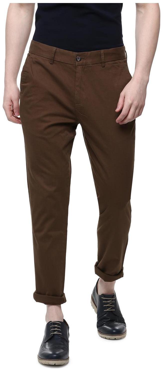 

People Brown Casual Pants