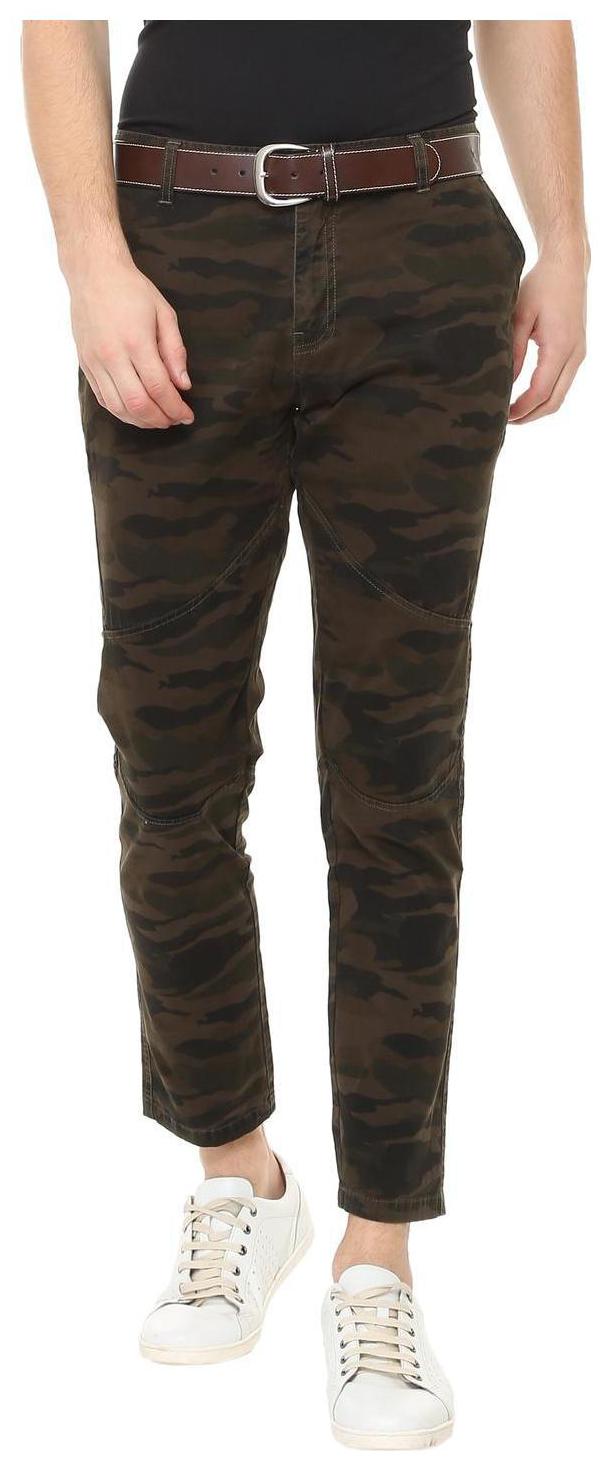 

People Brown Casual Pants