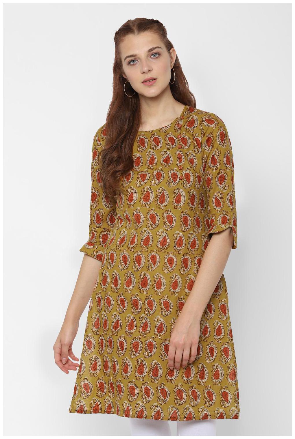 

People Green Kurta
