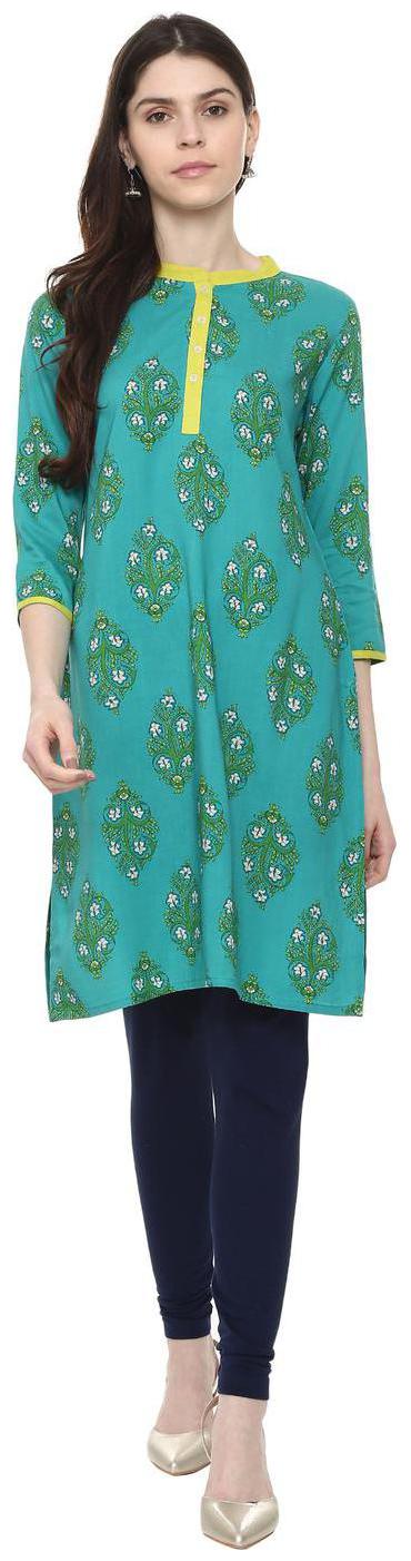 

People Green Kurta