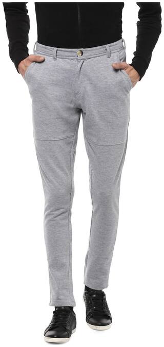 People Grey Casual Pants