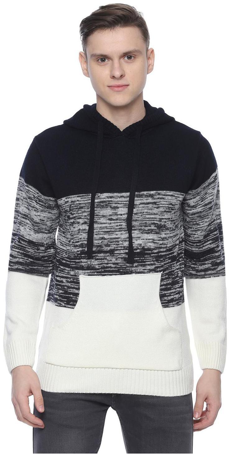 

People Men Acrylic Printed Multi Sweaters