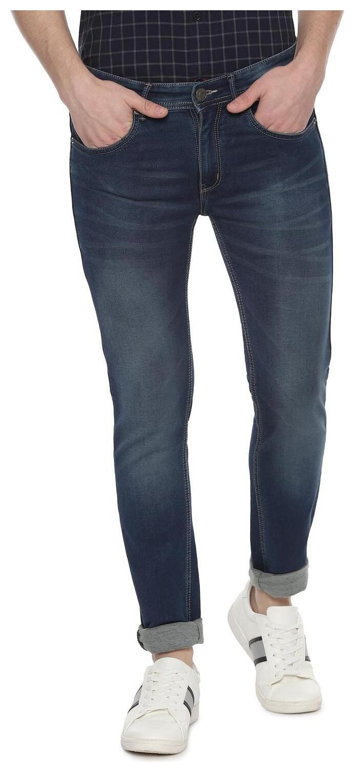 

People Men Blue Regular Fit Jeans