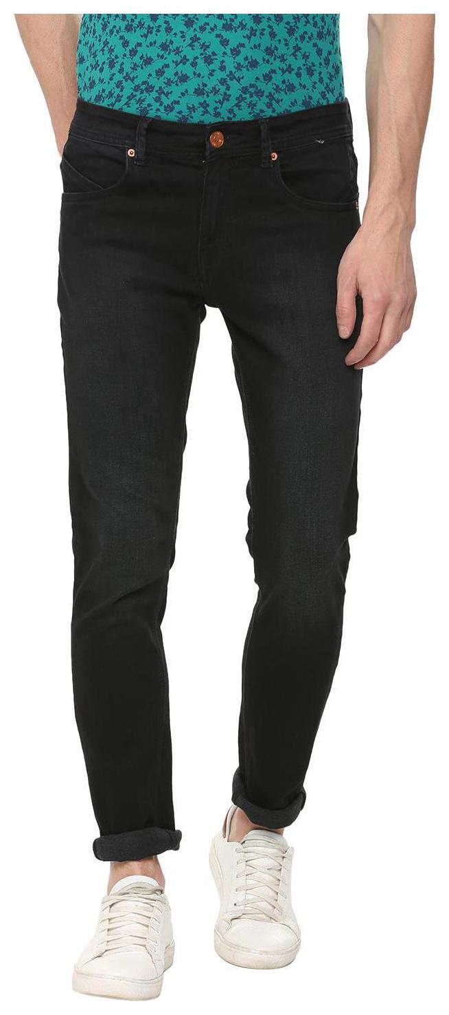 

People Men Black Regular Fit Jeans