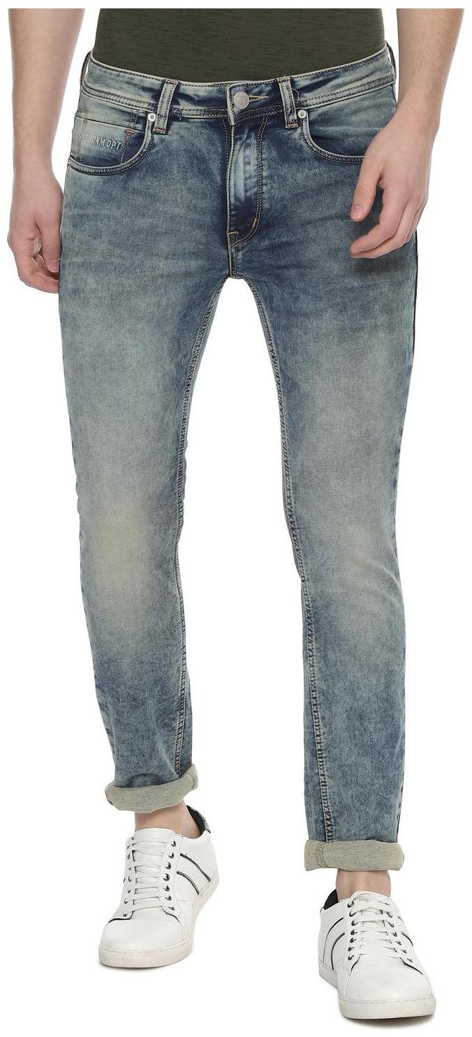 

People Men Blue Regular Fit Jeans