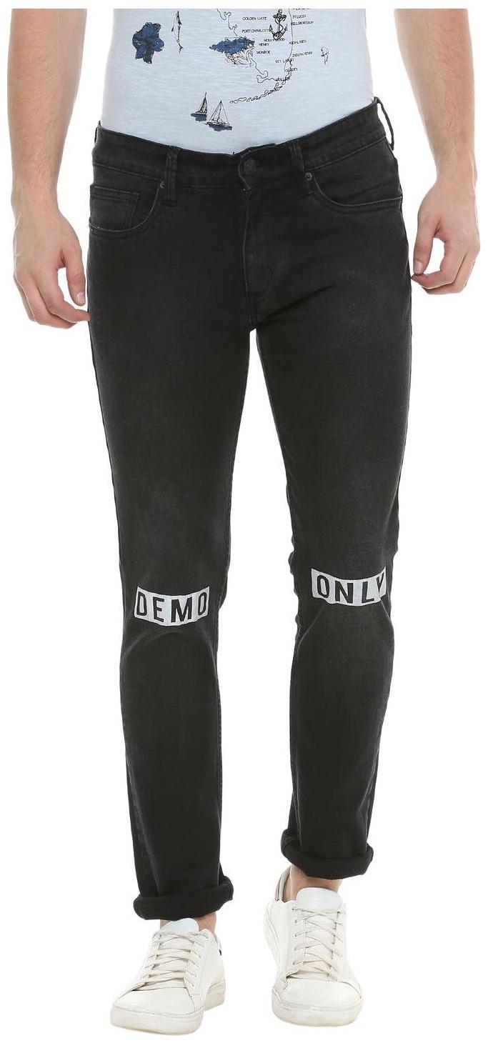 

People Men Black Slim Fit Jeans