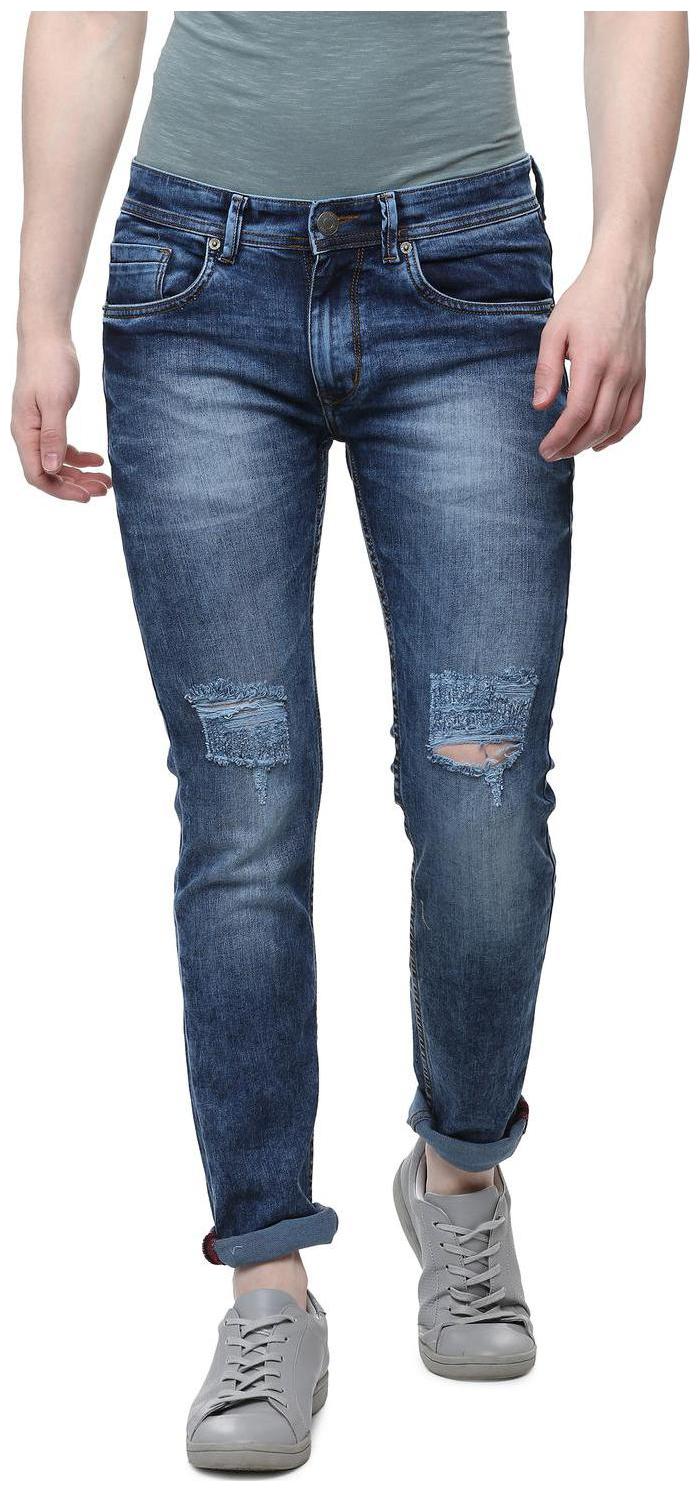 

People Men Blue Skinny Fit Jeans