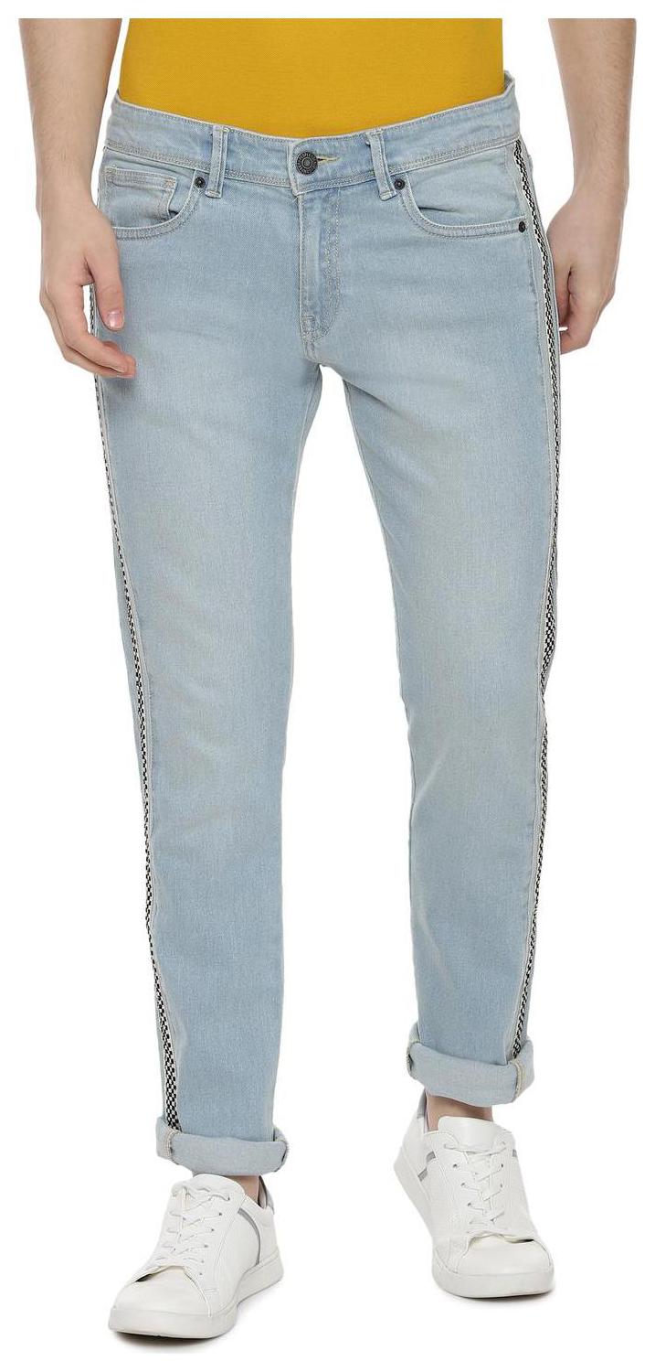 

People Men Blue Regular Fit Jeans