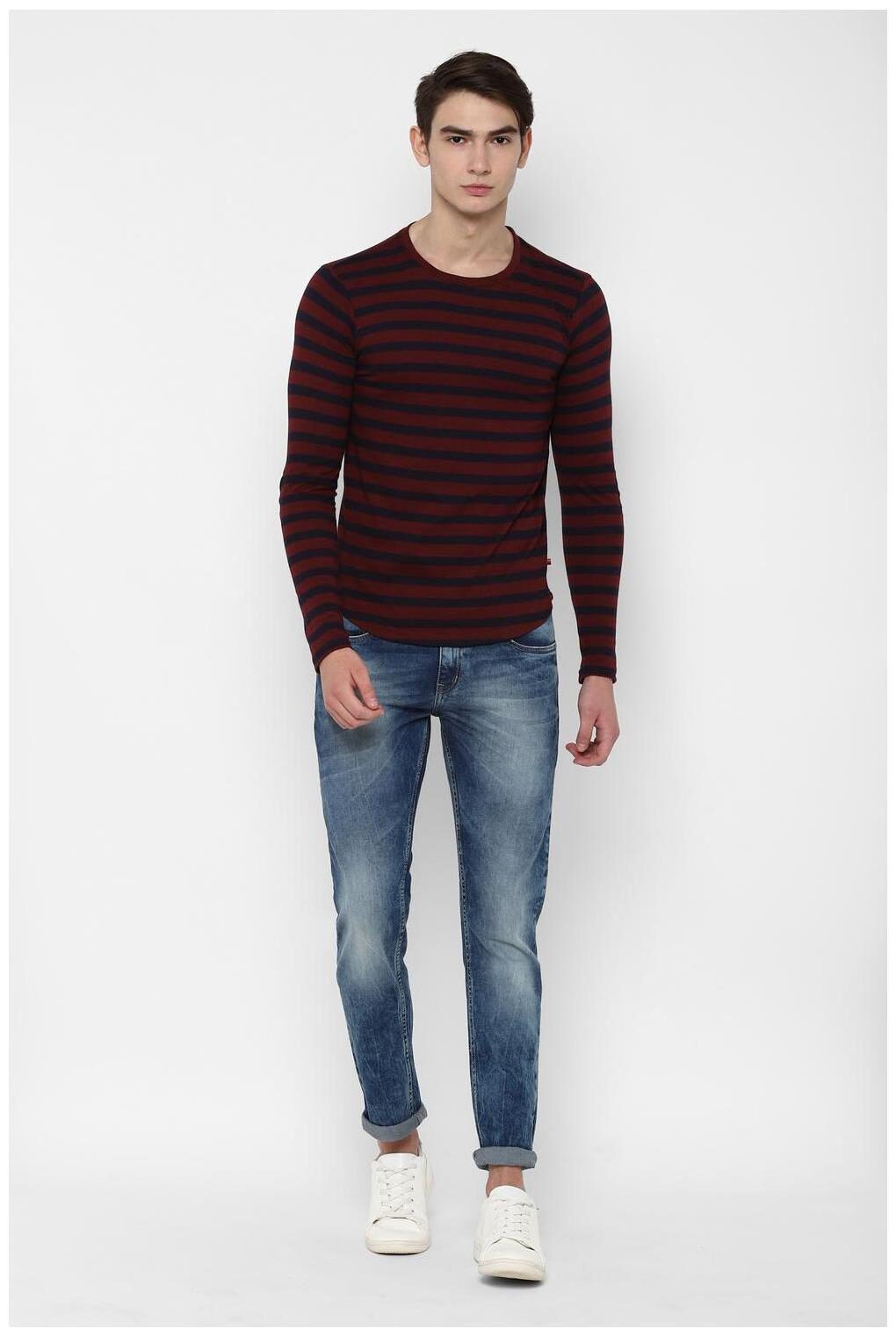 

People Men Blue Regular Fit Jeans