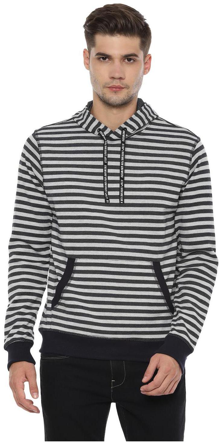 

People Men Black Hooded Hoodie