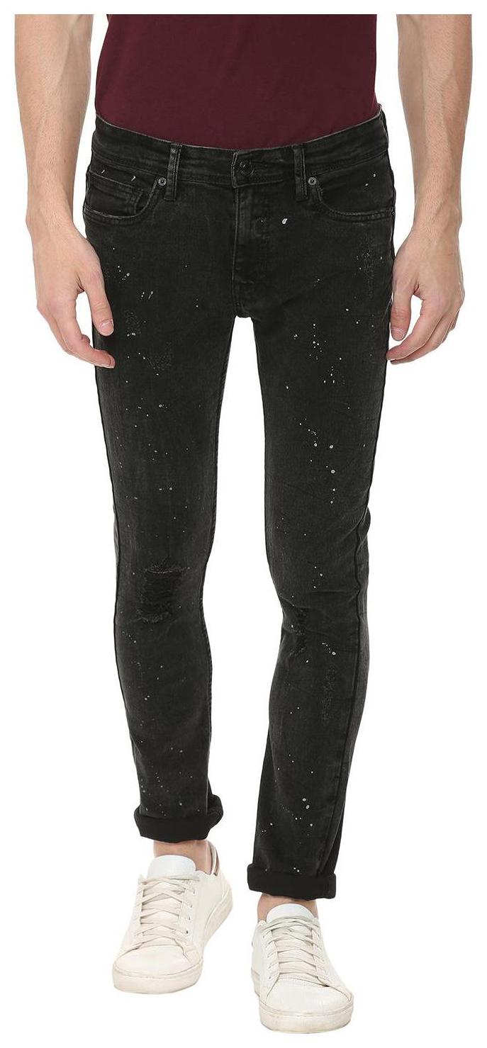 

People Men Black Slim Fit Jeans