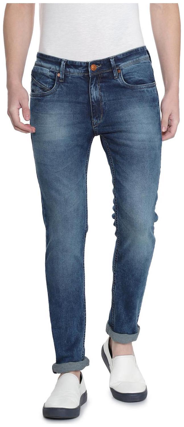 

People Men Blue Skinny Fit Jeans