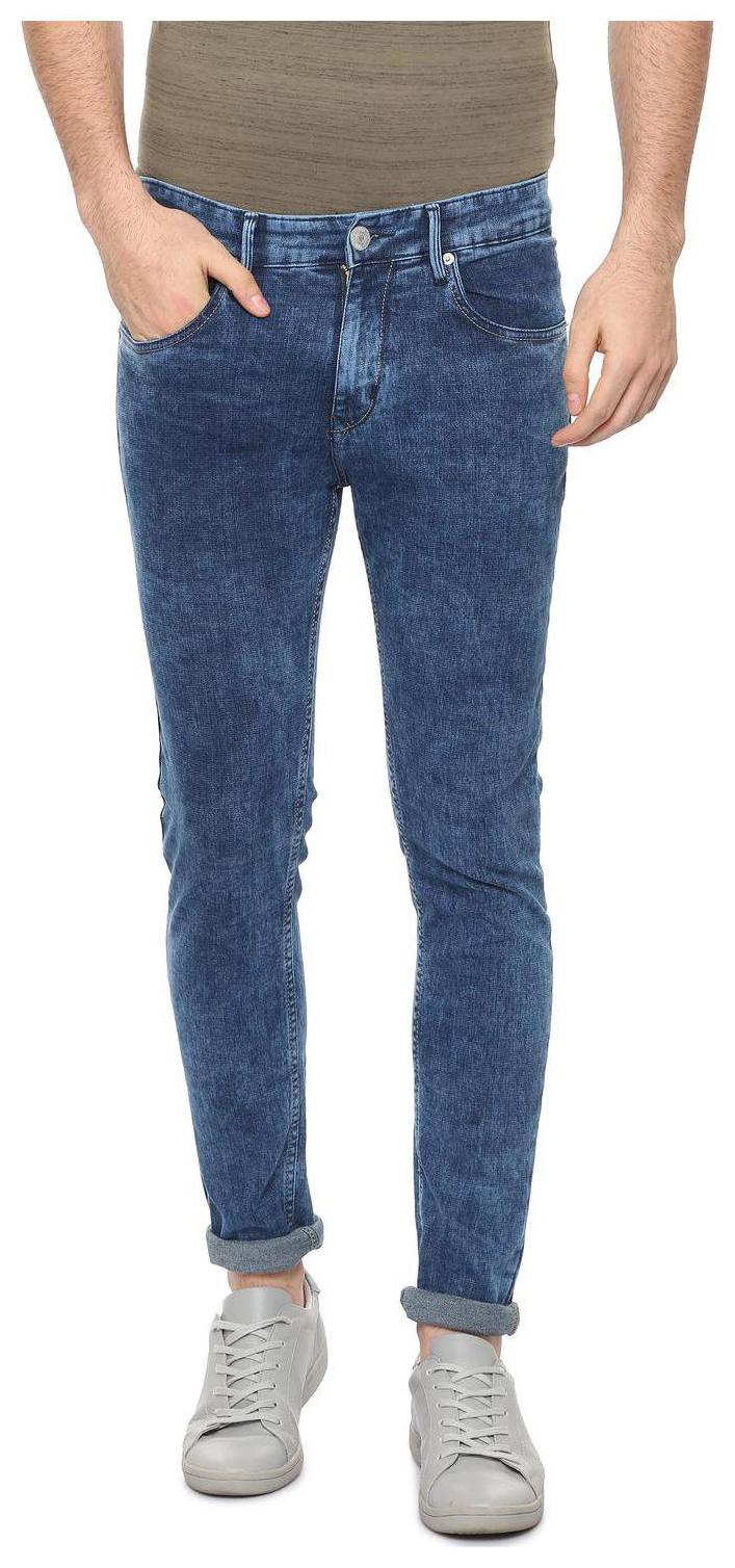 

People Men Blue Regular Fit Jeans