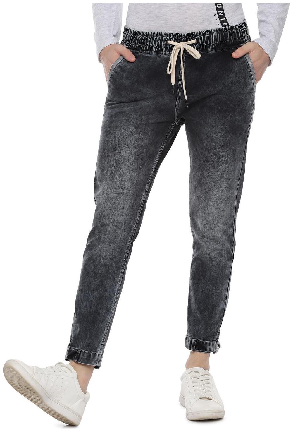 

People Men Black Regular Fit Jeans
