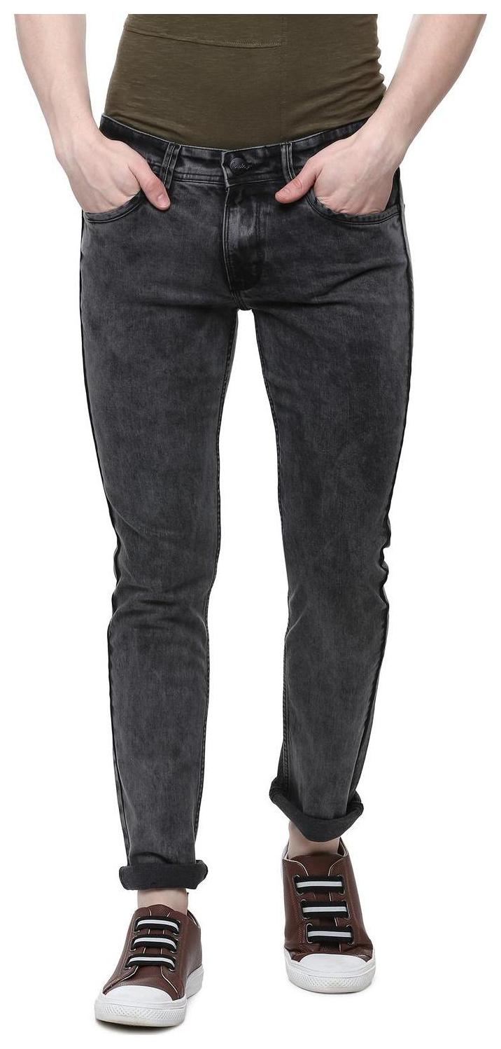 

People Men Black Regular Fit Jeans