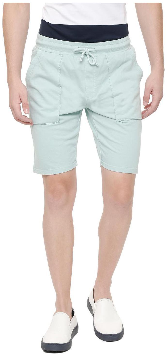 

People Men Blue Regular Fit Regular Shorts