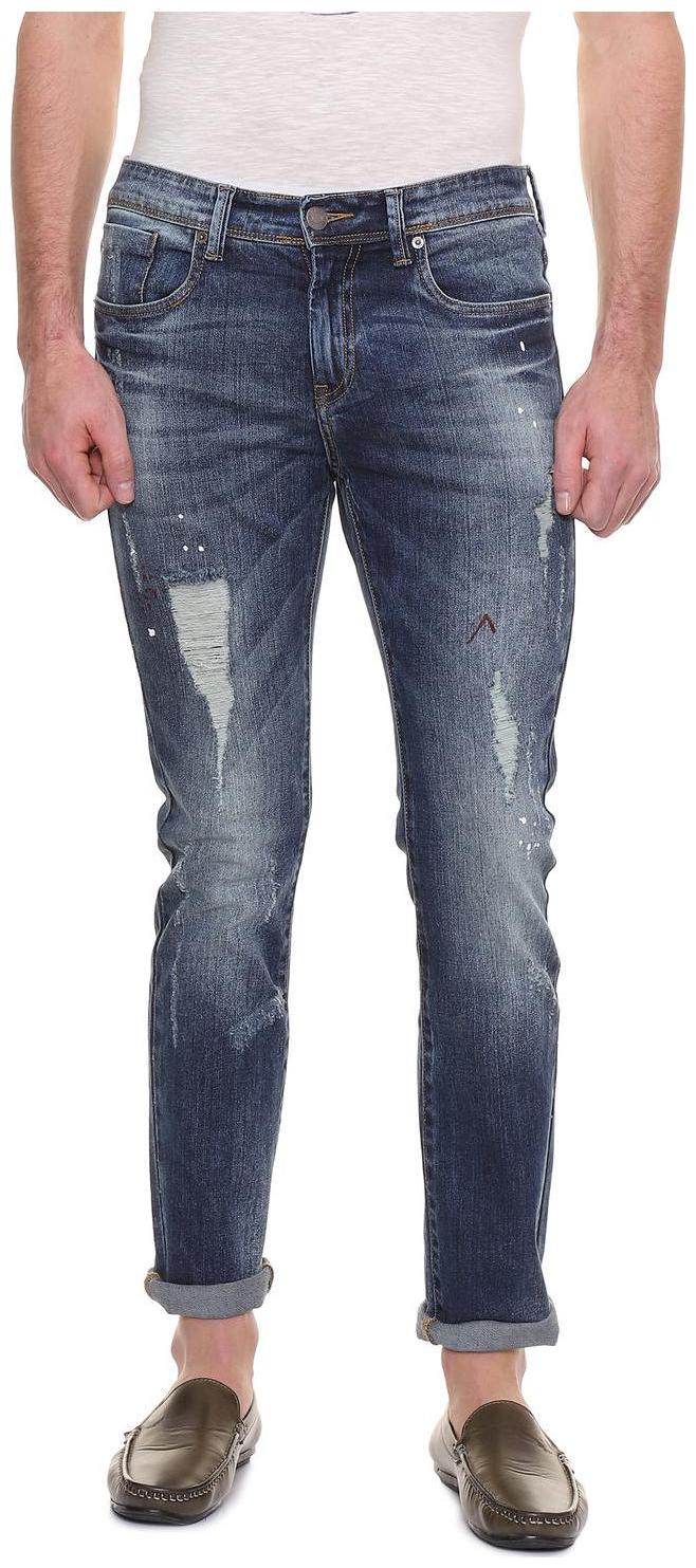 

People Men Blue Slim Fit Jeans
