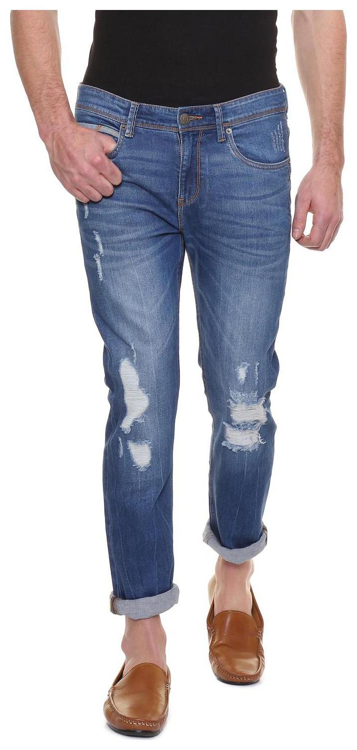 

People Men Blue Slim Fit Jeans