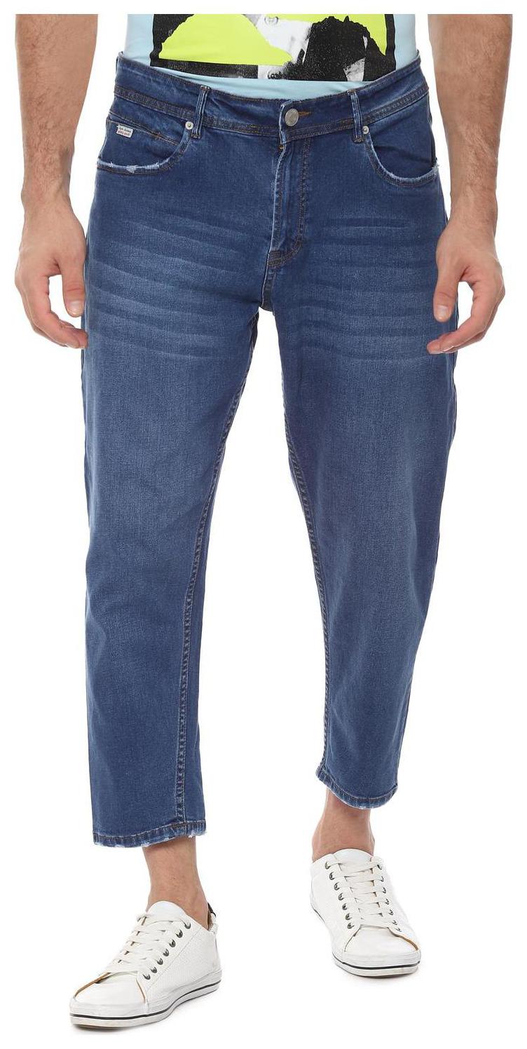 

People Men Blue Regular Fit Jeans