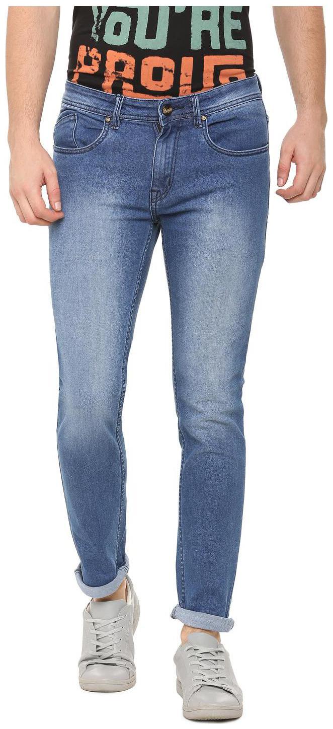 

People Men Blue Slim Fit Jeans