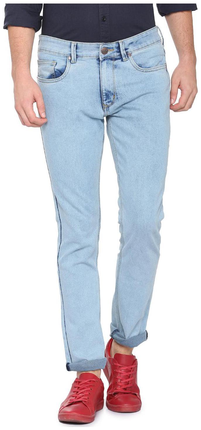 

People Men Blue Regular Fit Jeans