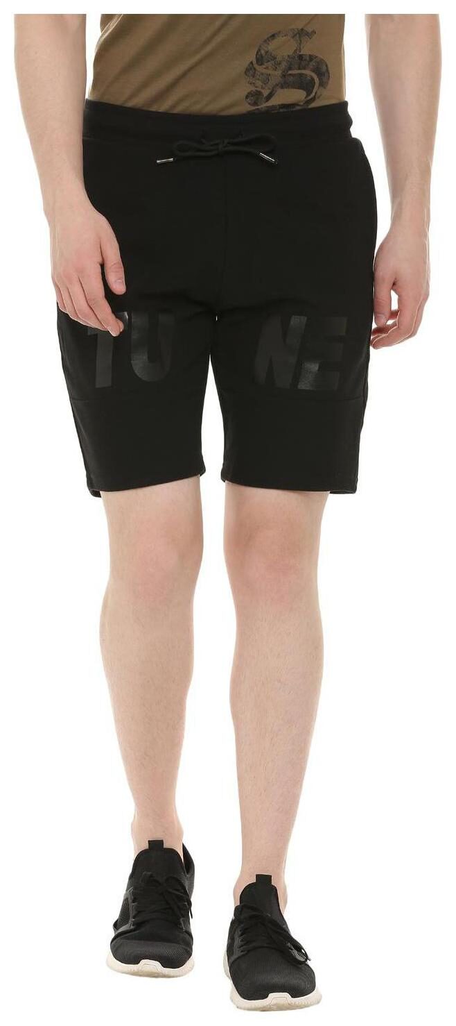 

People Men Black Regular Fit Regular Shorts