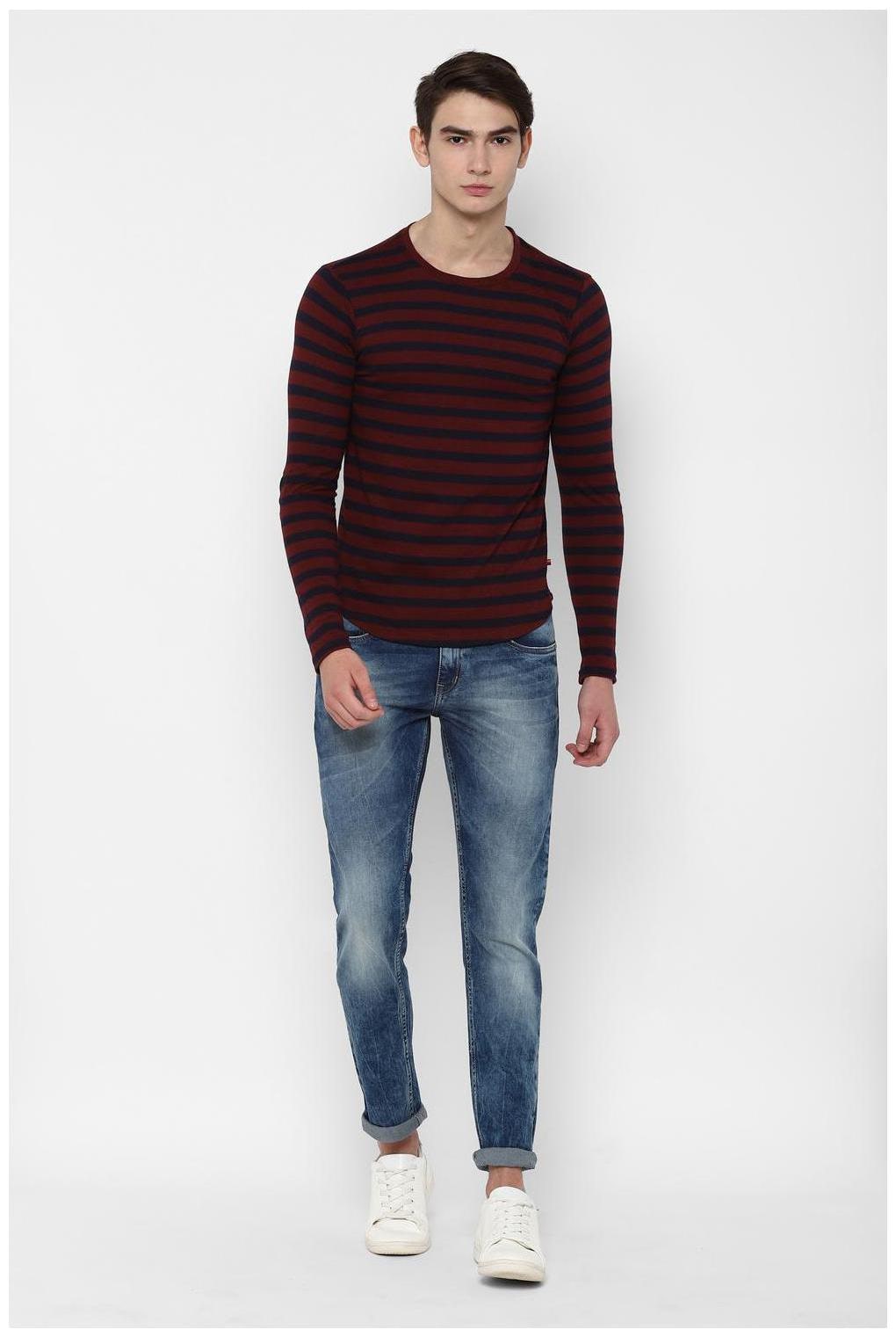 

People Men Blue Regular Fit Jeans