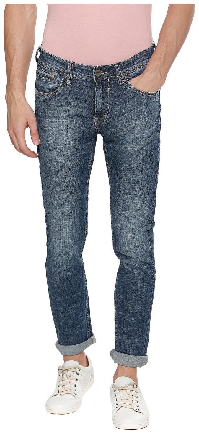 

People Men Blue Regular Fit Jeans