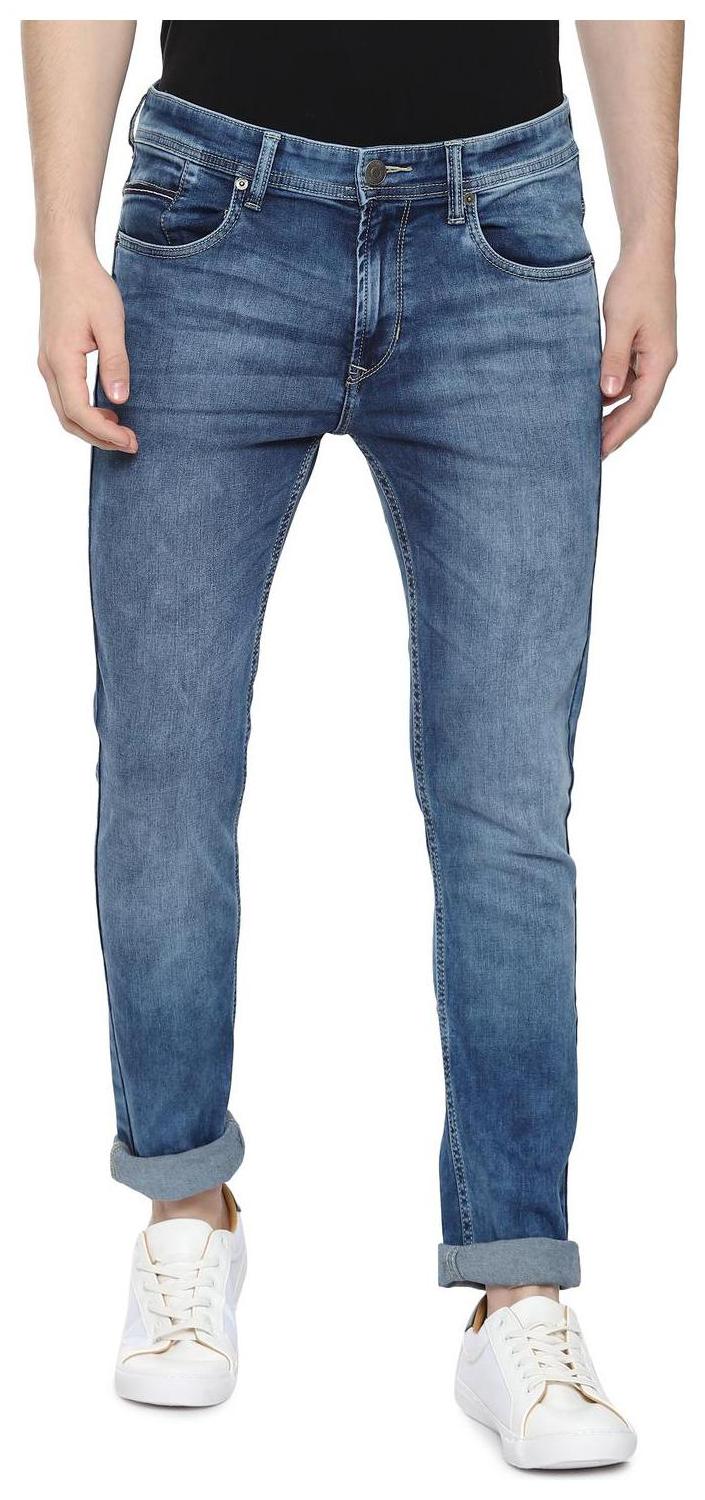 

People Men Blue Regular Fit Jeans