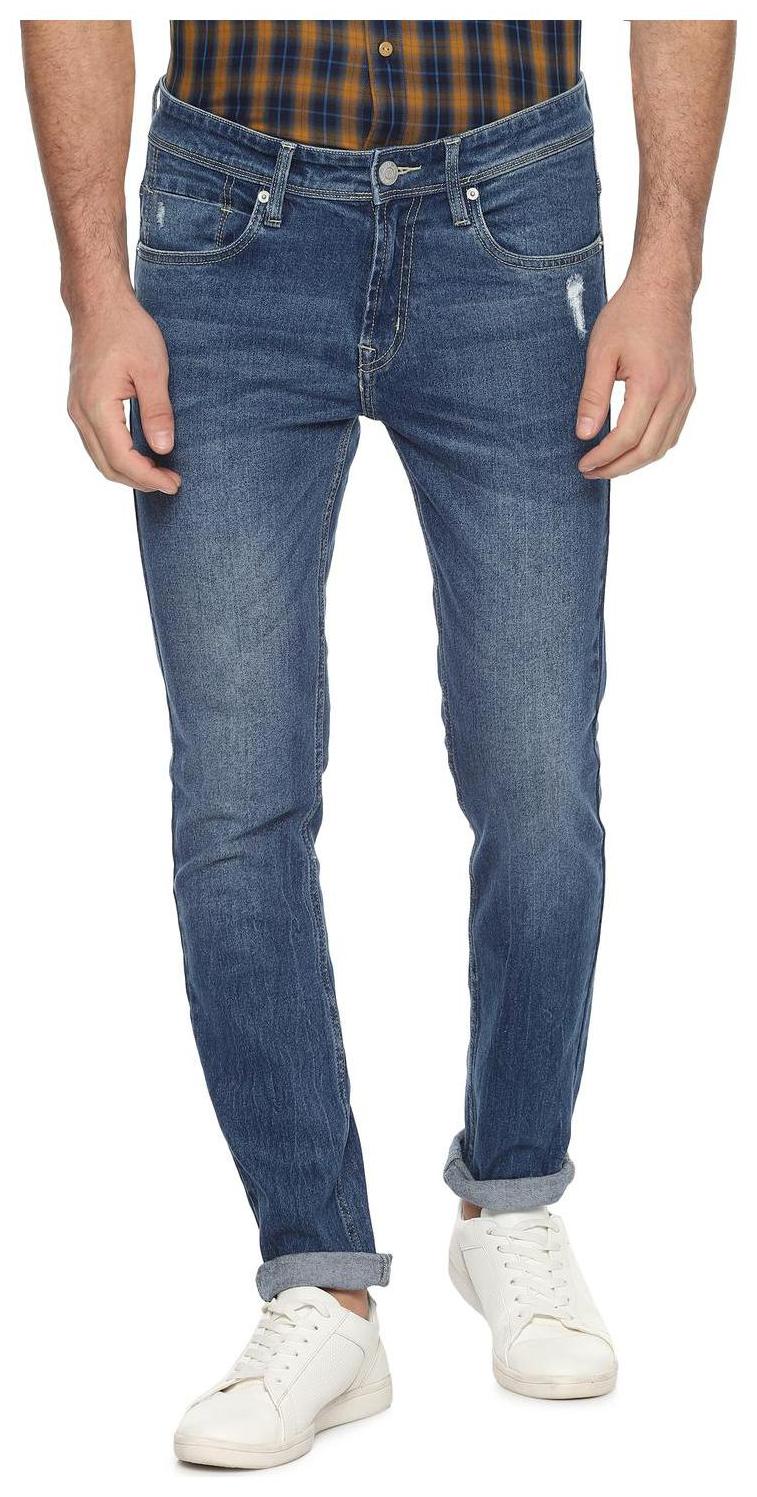 

People Men Blue Regular Fit Jeans